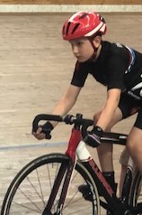 Ruben at the starting line