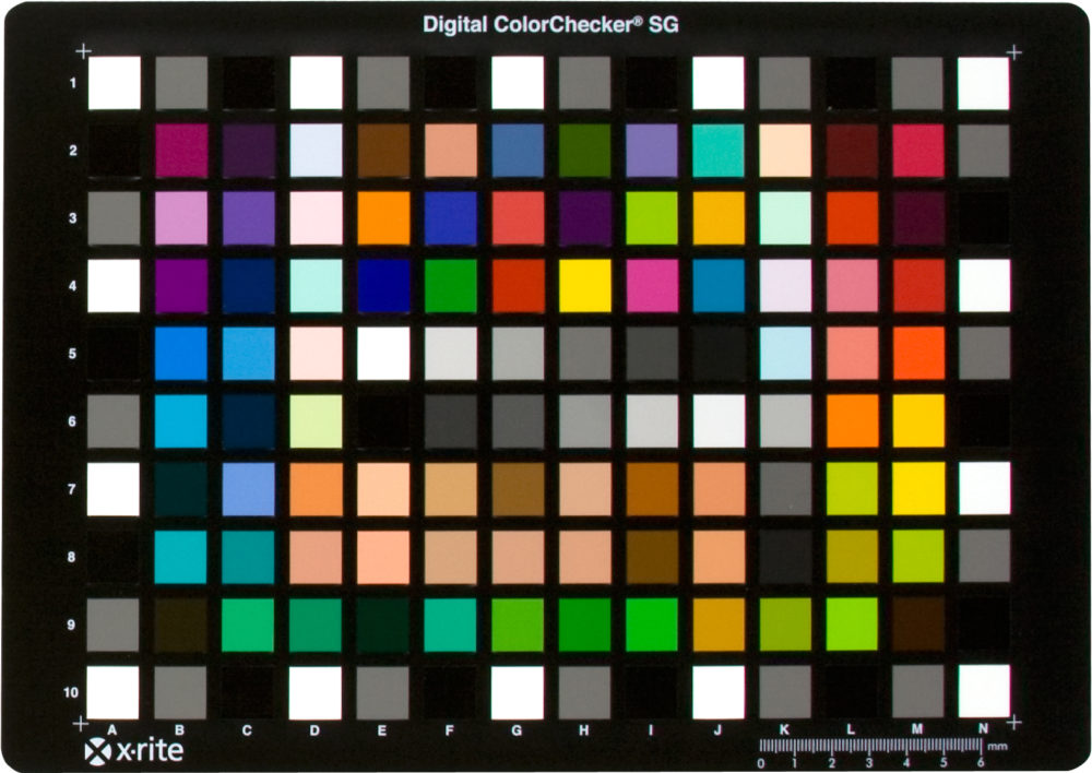 x rite colorchecker digital sg image science verochrome color chart