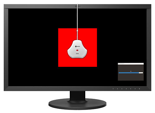 Eizo Color Edge CS2731 27 Inch Monitor front EX4 sensor