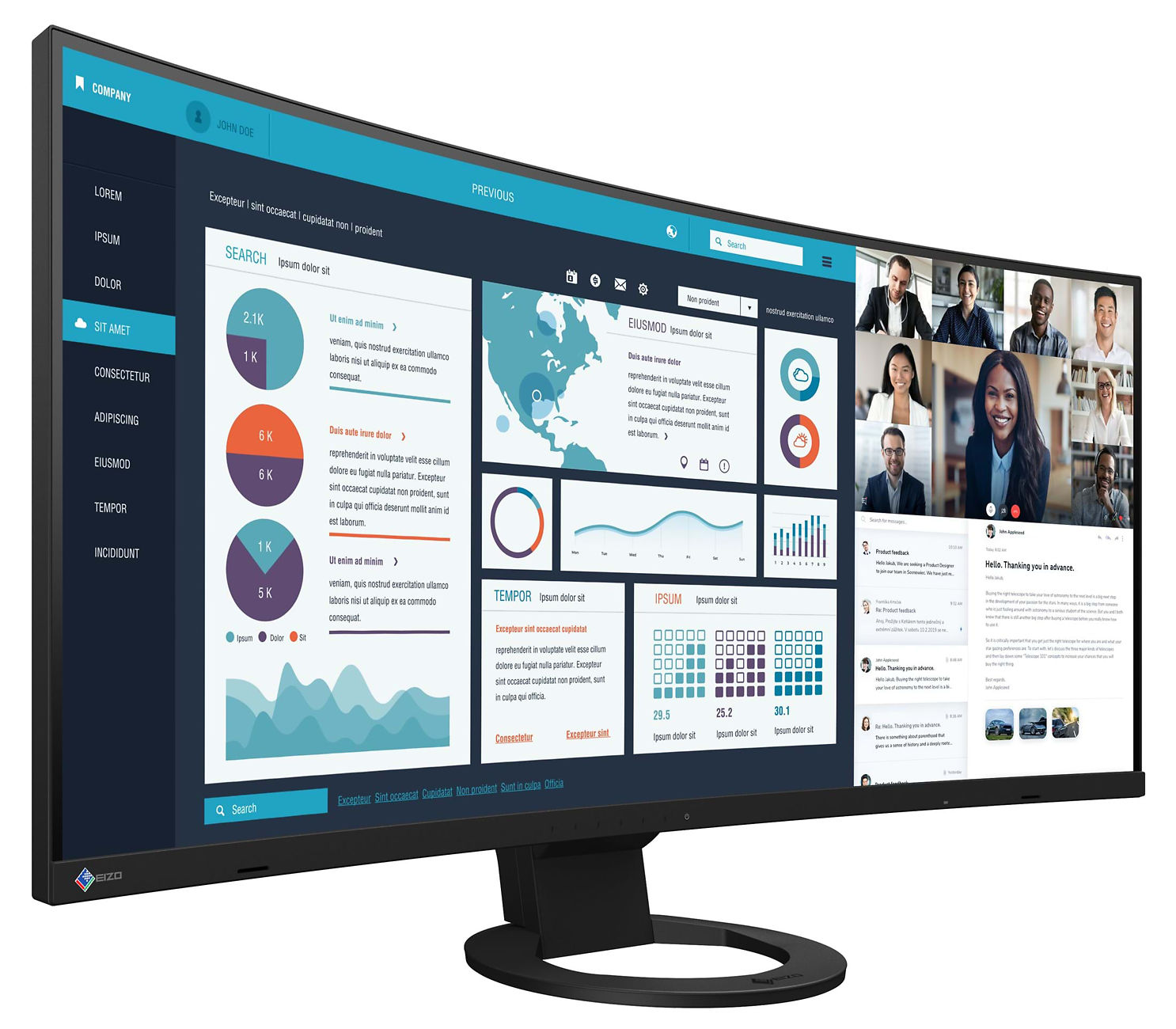 Eizo Flexscan EV3895 37.5\
