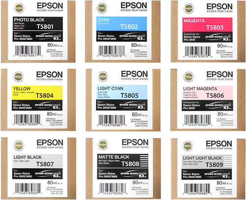 Epson Stylus Pro 3800 Inks Master Image
