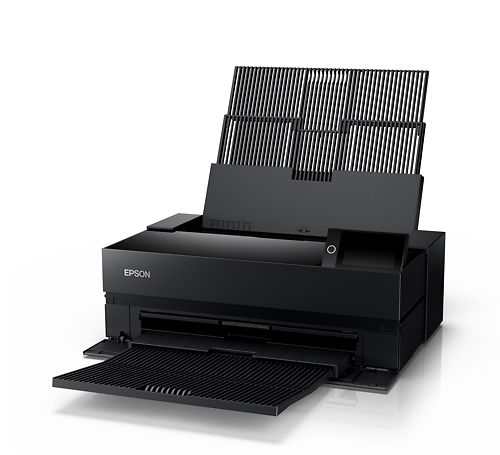 Epson Sure Color P906 Front 45 paper Feeders Open