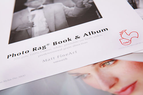 Hahnemuhle Photo Rag Book and Album 220gsm Sample