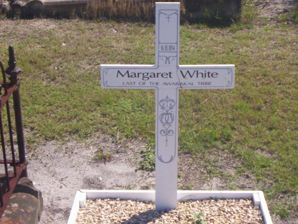 Grave of Margaret White at Sandgate Cemetery