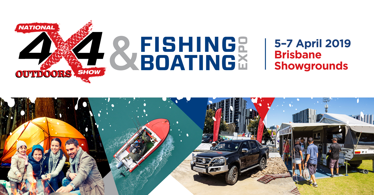 Tickets National 4x4 Outdoors Show, Fishing & Boating Expo Brisbane