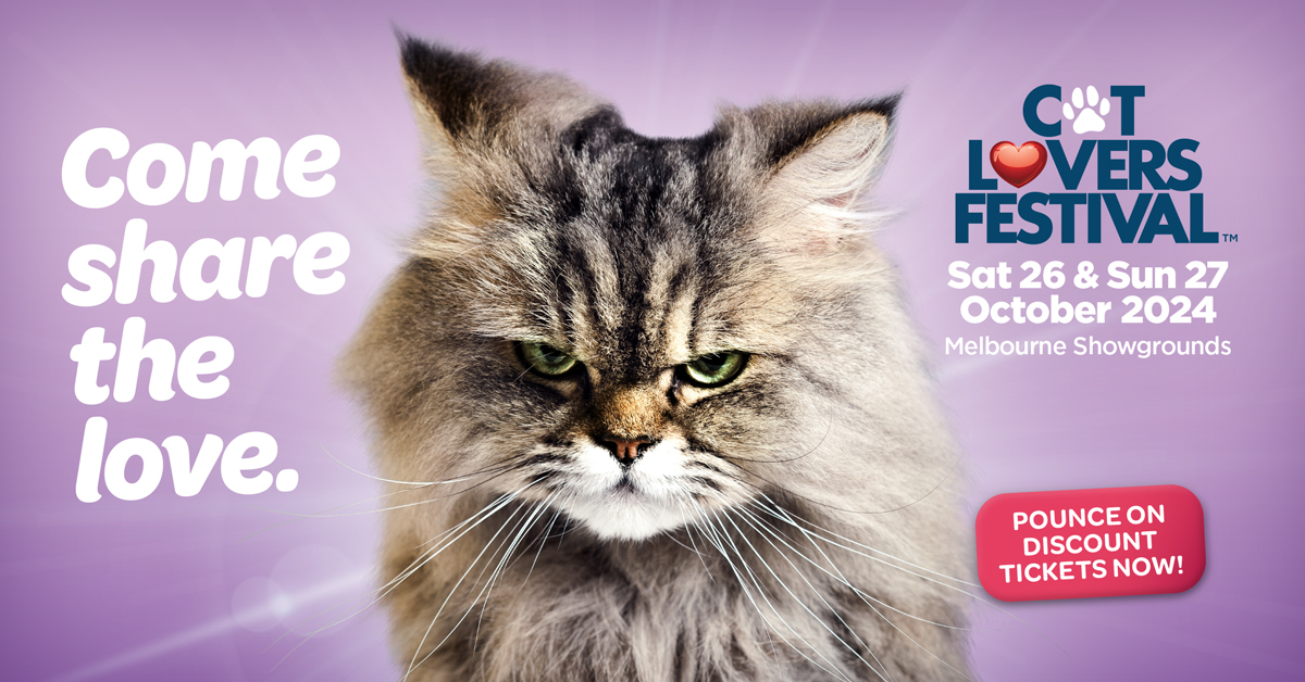 Tickets Melbourne Cat Lovers Festival 2024