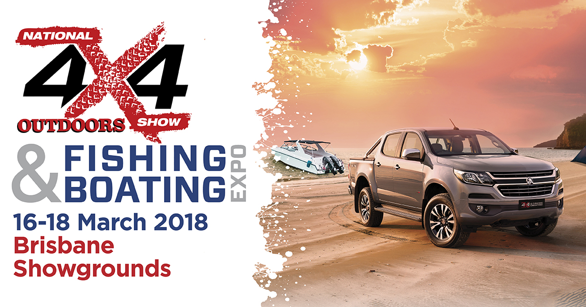 Tickets National 4x4 Outdoors Show, Fishing & Boating Expo Brisbane