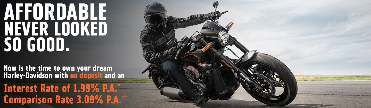 HARLEY-DAVIDSON® LOW RATE FINANCE OFFER Large Image