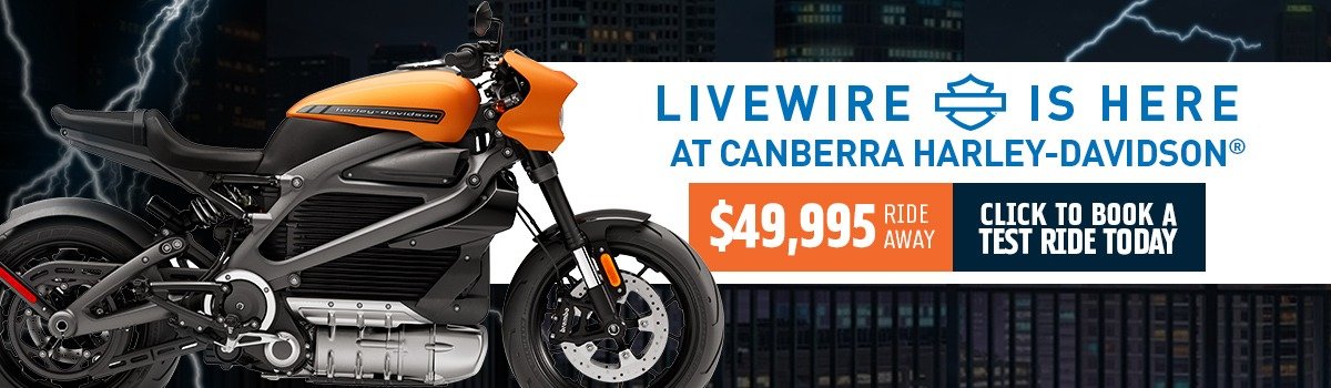 LiveWire® Has Arrived At Canberra H-D® Large Image