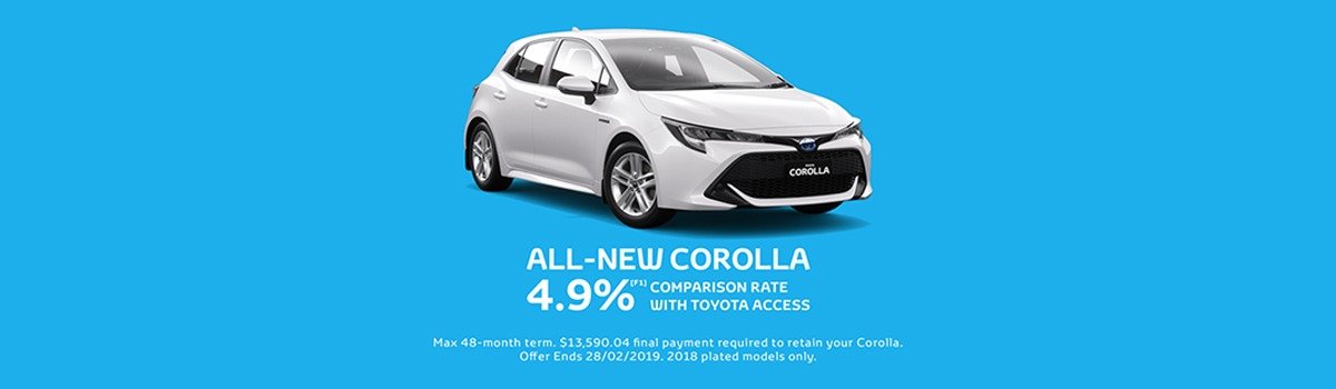 All-New Toyota Corolla is Here Large Image