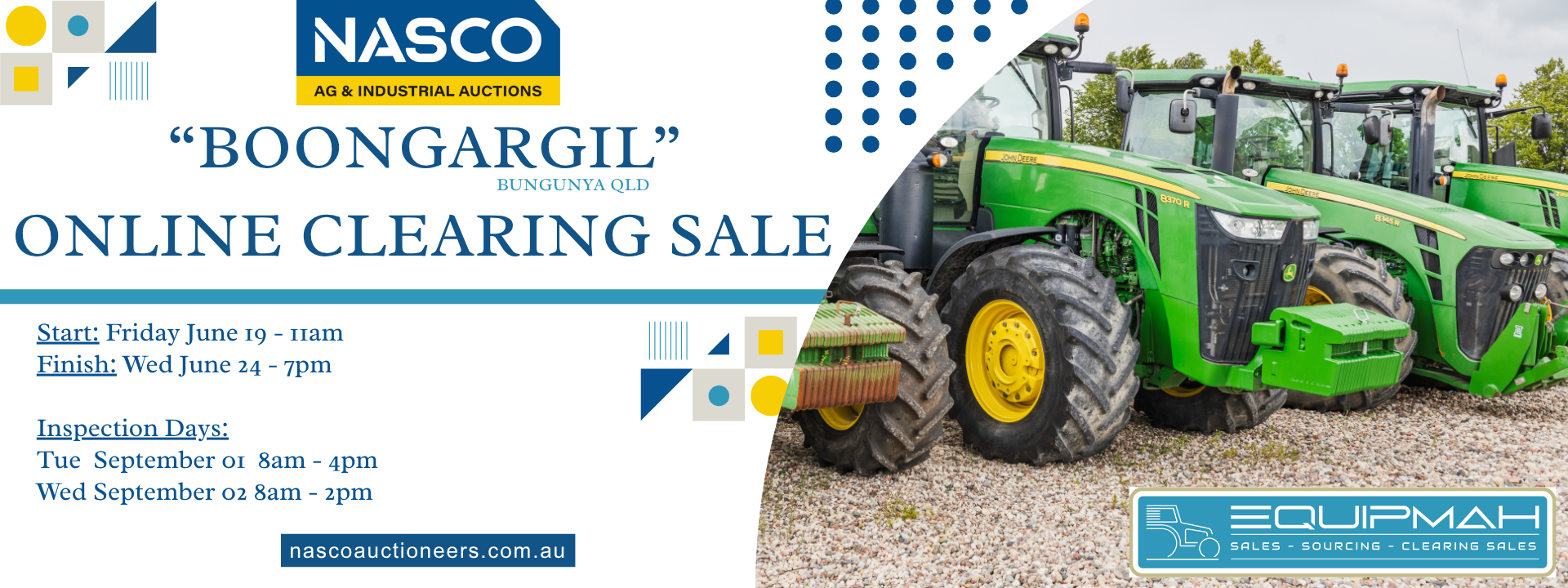 BOONGARGIL CLEARING SALE