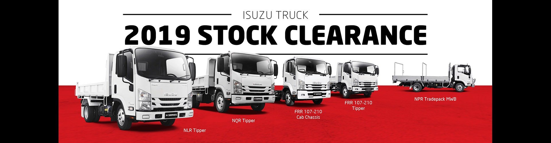 Westar Isuzu 2019 Clearance