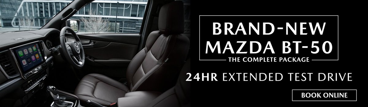 Book an extended test drive of the brand-new Mazda BT-50 at Penfold Mazda! Large Image