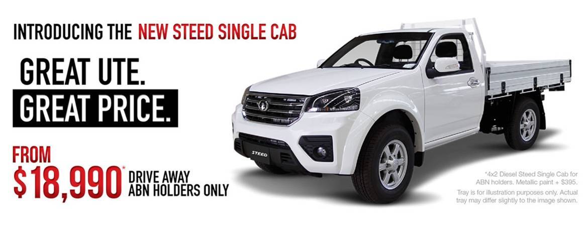 Great Wall STEED Cab Chassis