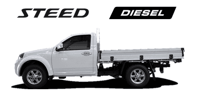 Steed 4x2 / 4x4 Single Cab Diesel