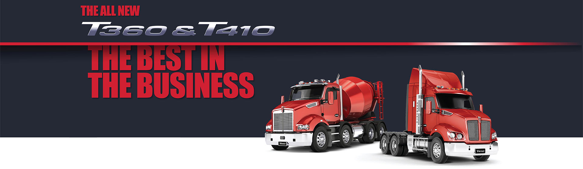 Kenworth T360 and T410