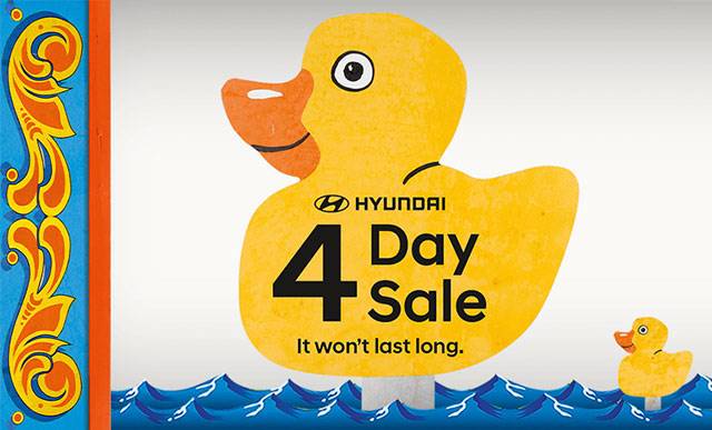 Hyundai 4 Day Sale