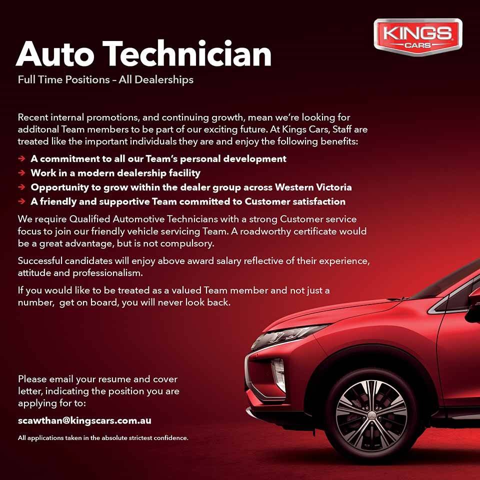 Kings Cars Careers - All Sites