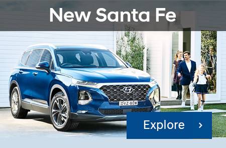 New Hyundai Santa Fe 7 Seater SUV