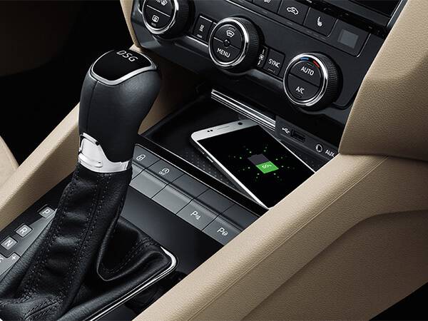Skoda Wireless Charging