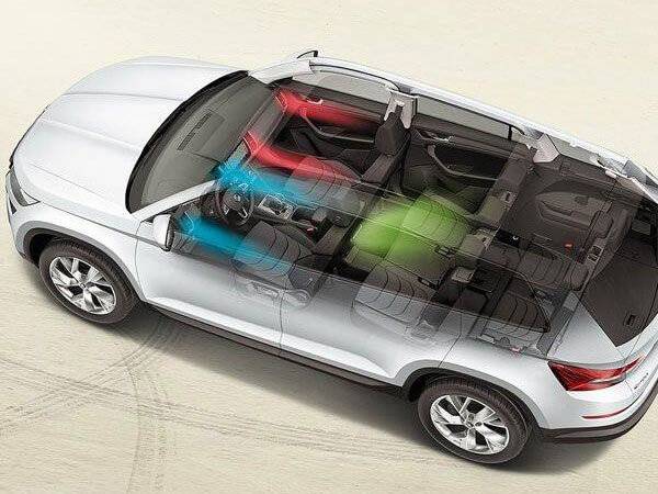 Skoda 3 Zone Air Conditioning