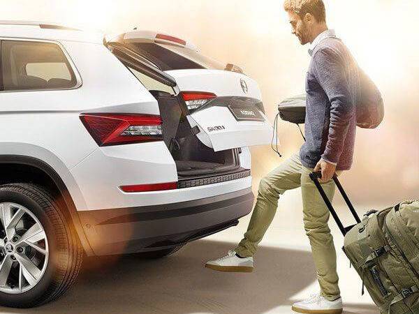 Skoda Kodiaq Automatic Tailgate and Virtual Pedal