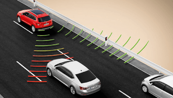 Skoda-Karoq-Side Assist - Blind Spot Detection
