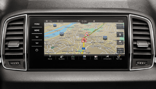Skoda-Karoq-Columbus Navigation