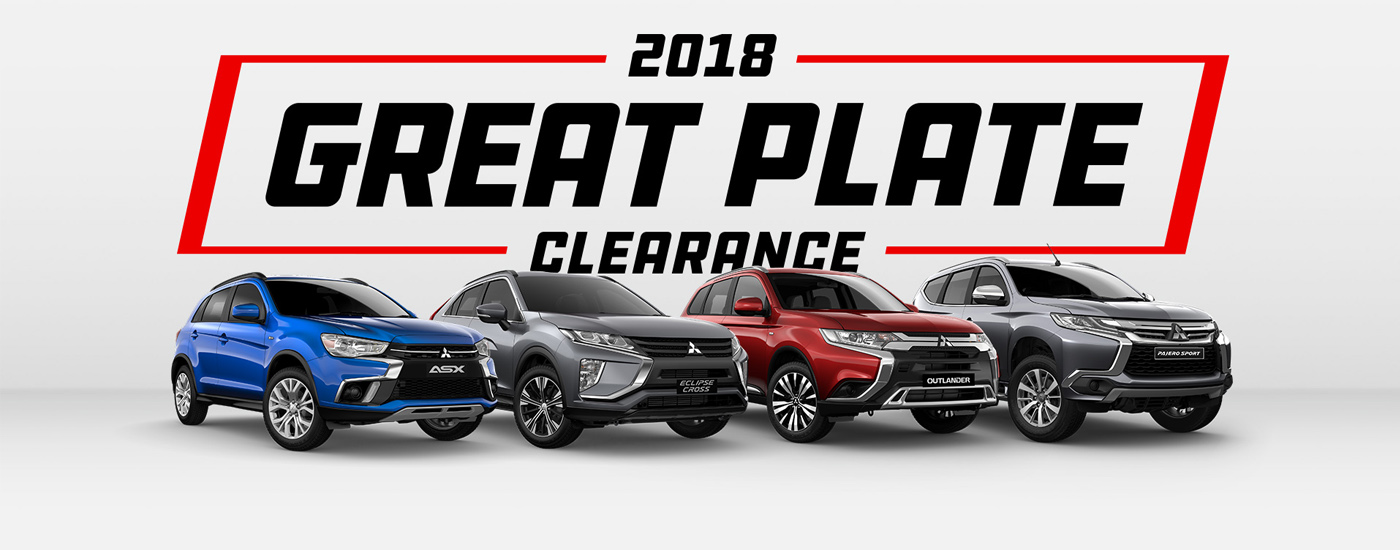 Mitsubishi Great Plate Clearance