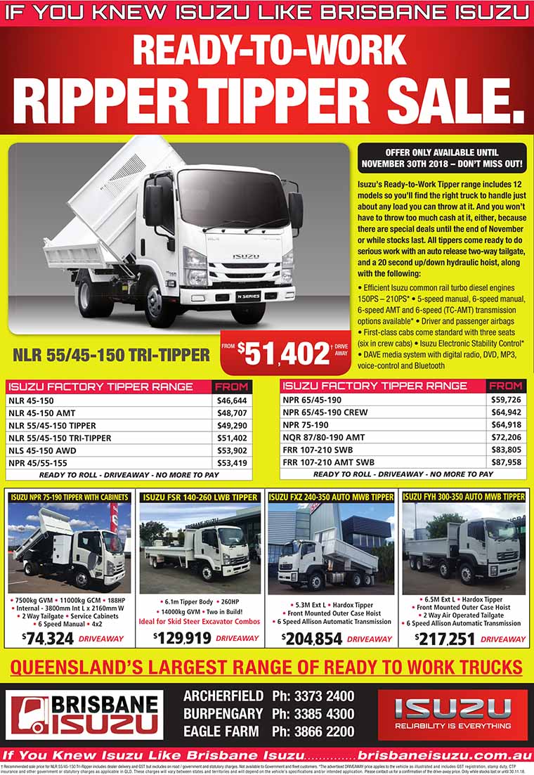 Ripper Tipper Sale