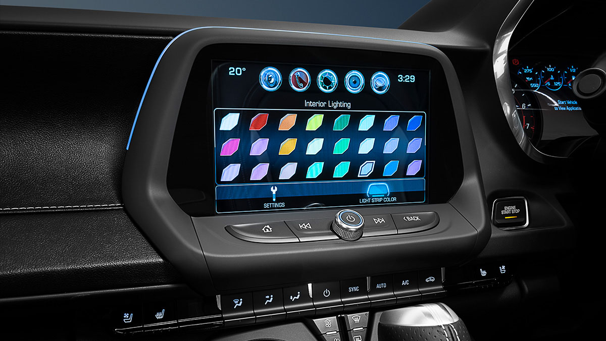 HSV-Camaro - Interior - Light em up