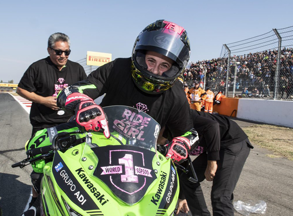 WIN Like A Girl - Kawasaki's Ana Carrasco