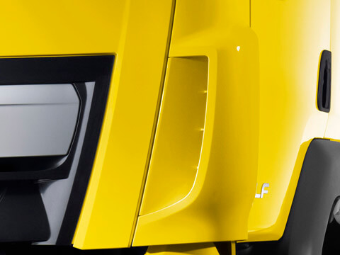 aerodynamic corner deflectors