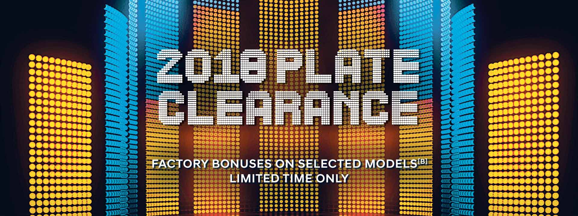 Hyundai Plate Clearance