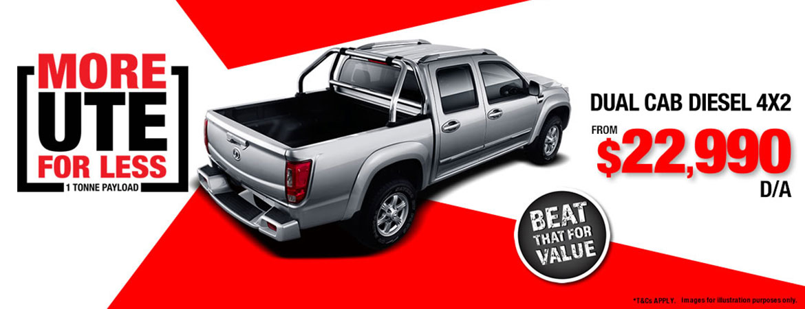 Great Wall Special Offers