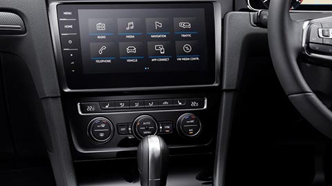 Golf-Dual-zone climate control