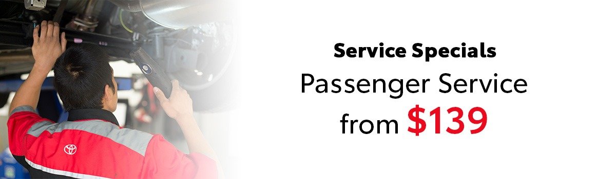 Passenger Service Special From $139 Large Image