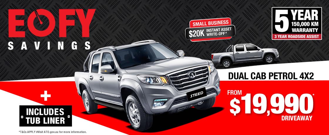 Great Wall EOFY Savings Great Wall EOFY Savings