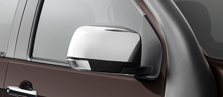Electronic Fold In Mirrors with LED Indicators