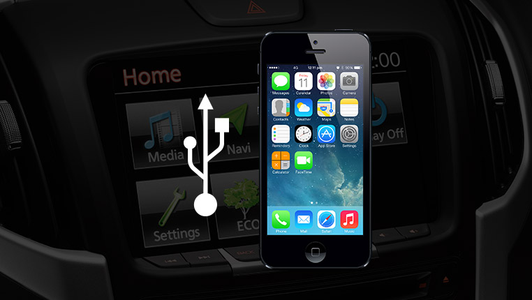 Sky Sound, iPhone® and USB connectivity