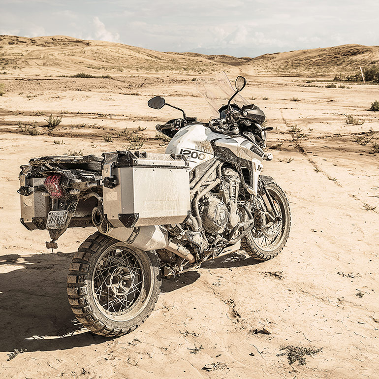 FREE PANNIERS ON SELECTED TRIUMPH TIGER MODELS