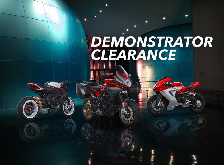 MV AGUSTA 2018 DEMO CLEARANCE