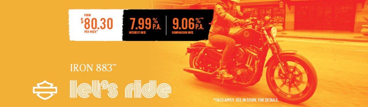 Iron 883™ Let's Ride Large Image