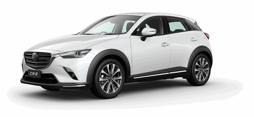 Mazda CX-3 Snowflake White Pearl Mica


