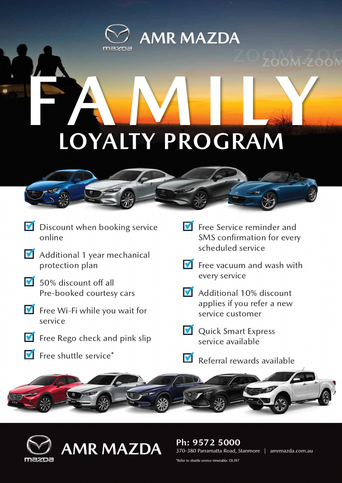 Family Loyalty Programme AMR Mazda
