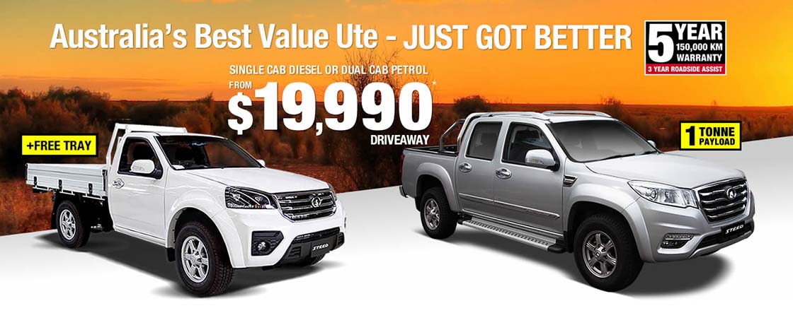 Great Wall - Australia's Best Value Ute Great Wall - Australia's Best Value Ute