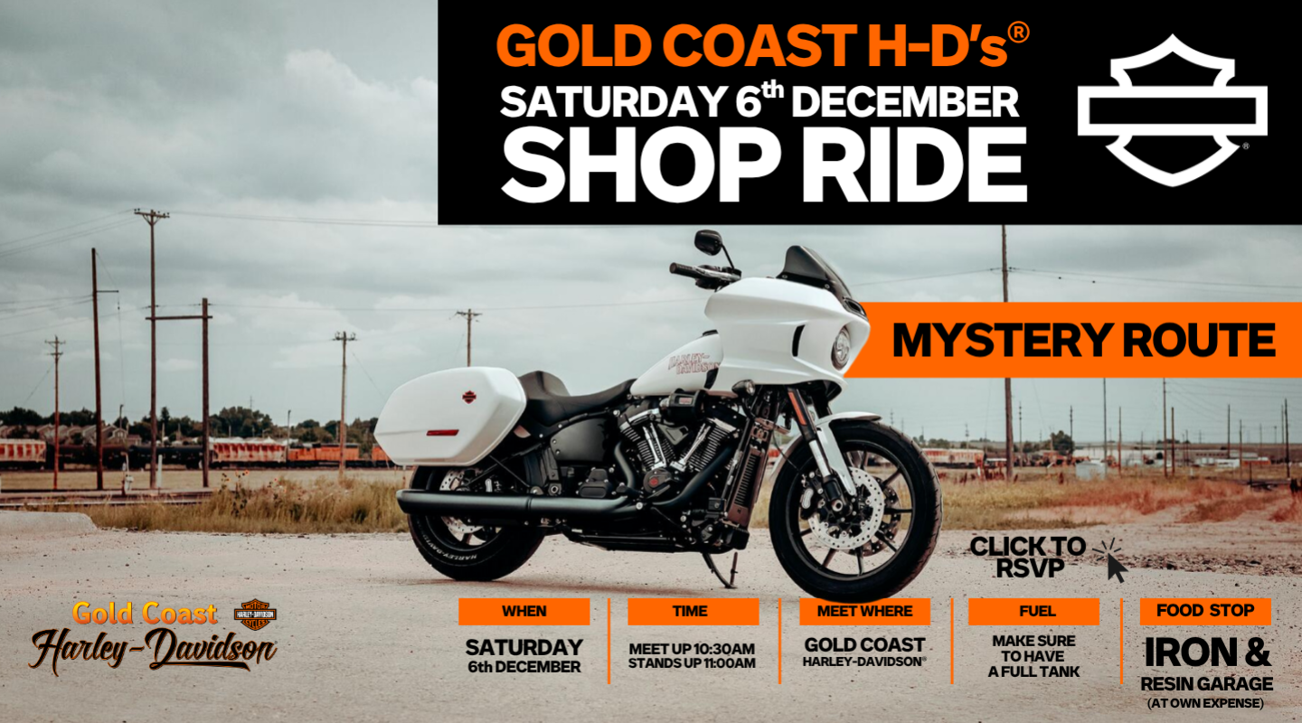 Shop Ride 6 December