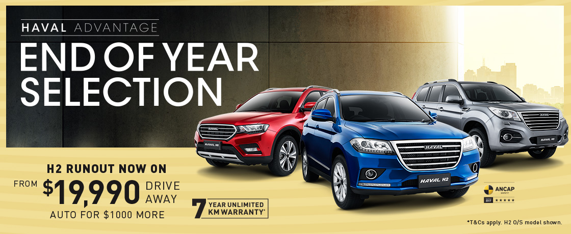 Haval - End of Year Selection Haval - End of Year Selection