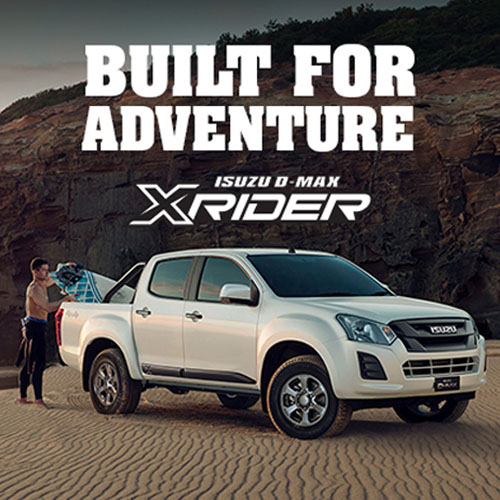 THE LIMITED EDITION ISUZU D-MAX X-RIDER