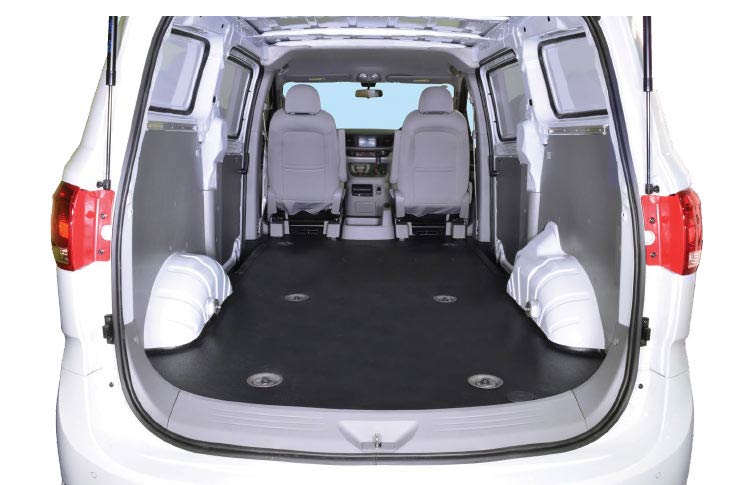 The LDV G10 Van, one tonne van with loads of cargo space.